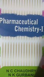 PHARMACEUTICAL CHEMISTRY-I