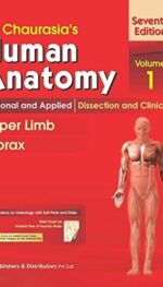 CHAURASIA'S HUMAN ANATOMY VOL 1 7/E2016 ( REGION & APPLIED DISS. & CLINICAL UPPER LIMB & THORAX WITH CD & WALL CHART )