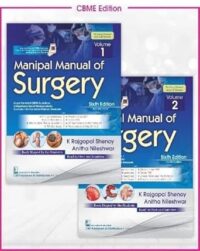 MANIPAL MANUAL OF SURGERY(2 VOL SET) 6/ED 2024