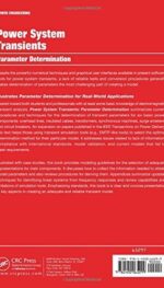POWER SYSTEM TRANSIENTS: PARAMETER DETERMINATION
