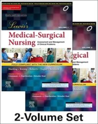 LEWIS'S ADULT HEALTH NURSING WITH INTEGRATED PATHOPHYSIOLOGY PREVIOUSLY KNOWN AS MEDICAL SURGICAL NURSING 2 VOL SET
