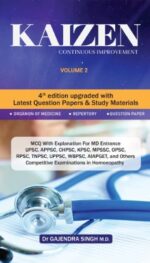 KAIZEN CONTINUOUS IMPROVEMENT VOLUME 2 (4/ED 2020 ORGANON OF MEDICINE REPERTORY QUESTION PAPER)