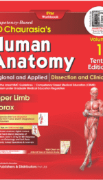 BD CHAURASIA'S HUMAN ANATOMY VOLUME - 1 (10/EDITION 2025)
