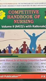 COMPETITIVE HANDBOOK OF NURSING VOL - 2 ( MCQS WITH RATIONALE ) 5/ED 2025 English