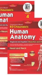 BD CHAURASIA'S HUMAN ANATOMY VOLUME - 3 & 4 set  (10/EDITION 2025)