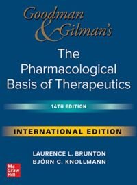 GOODMAN GILMAN'S PHARMACOLOGICAL BASIS THERAPEUTICS 14E (IE)