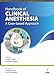 Handbook of Clinical Anesthesia: A Case-based Approach