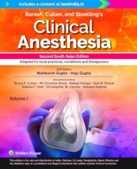 Barash Clinical Anesthesia, (Vol 2 Set), 2nd Edition South Asian  Edition