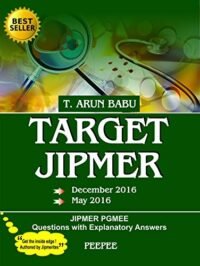 TARGET JIPMER : DECEMBER 2016 AND MAY 2016