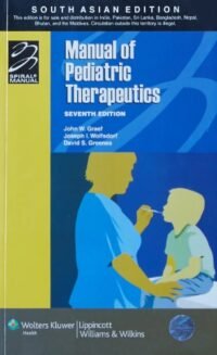 Manual of Pediatrics Therapeutics, 7ed
