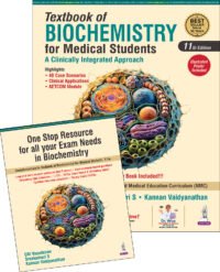 TEXTBOOK OF BIOCHEMISTRY FOR MEDICAL STUDENTS 11/ED 2025