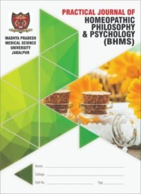 BHMS PRACTICAL JOURNAL HOMEOPATHIC PHILOSPHY AND PSYCHOLOGY ( ORGANON )