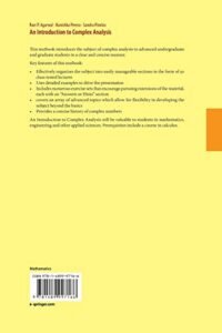 AN INTRODUCTION TO COMPLEX ANALYSIS